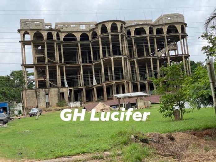 Akyem Batabi church building collapse