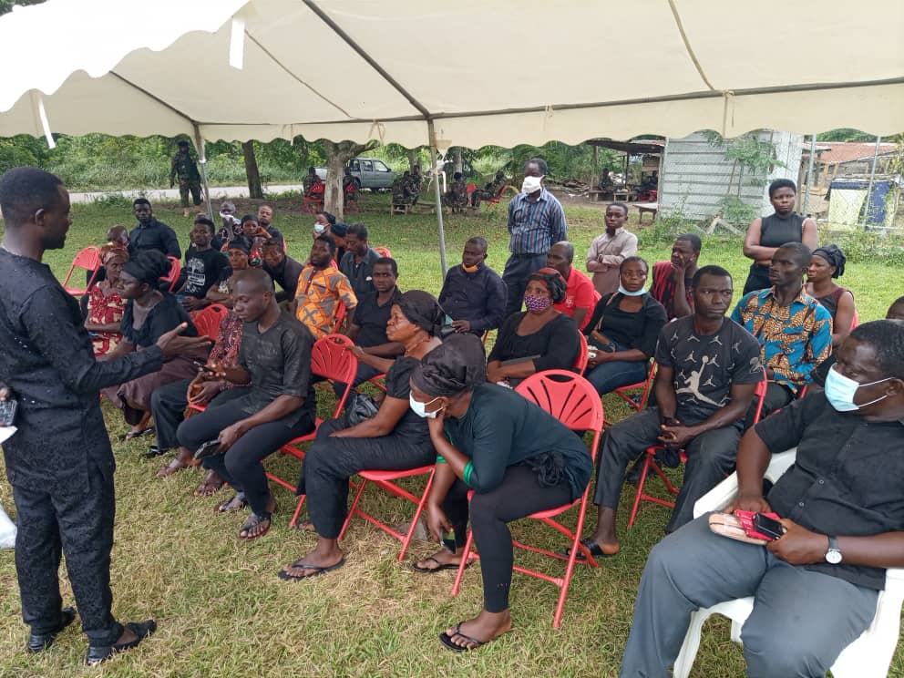 Families of Batabi church disaster