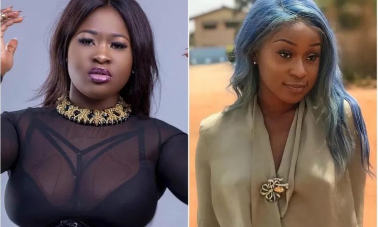 Efia Odo, Sista Afia trade blows over iPhone 13