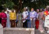 Jane Naana Opoku Agyemang visits grave of John Mahama’s Father