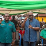 Sam George and Mahama
