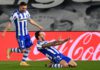 Alaves celebrate scoring against Real Madrid Image credit: Getty Images