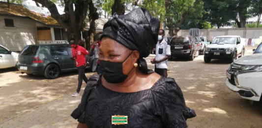 Akua Donkor spotted at Rawlings' residence