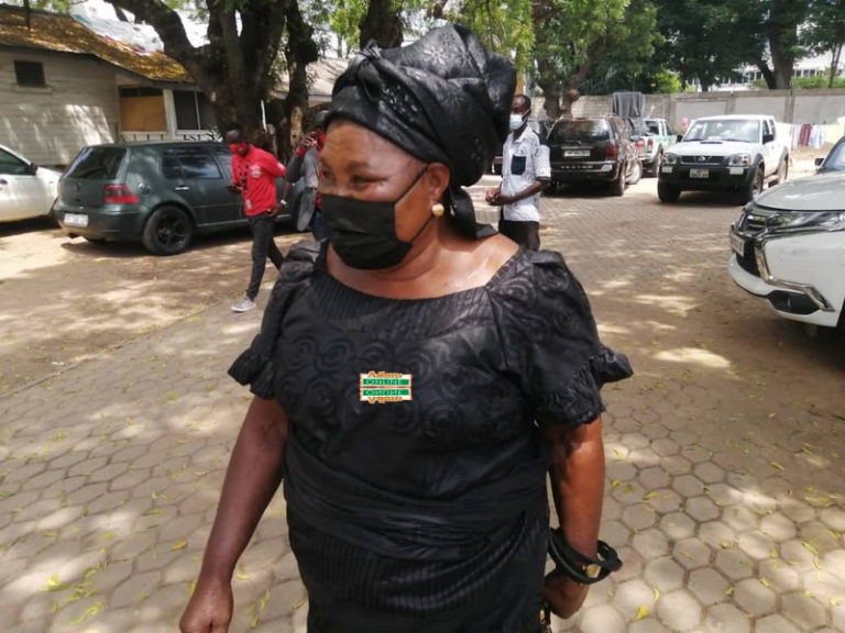 Akua Donkor spotted at Rawlings' residence