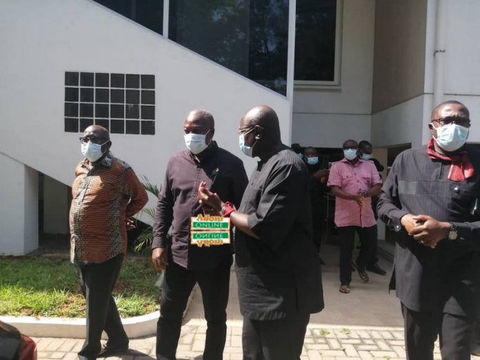 NDC visit Rawlings residence