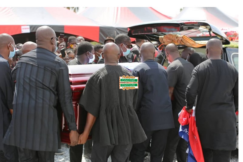 Slain Mfantseman MP laid to rest