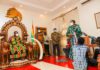 First Lady Rebecca Akufo-Addo at Manhyia palace
