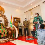 First Lady Rebecca Akufo-Addo at Manhyia palace