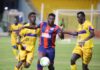 Asamoah Gyan against Medeama SC