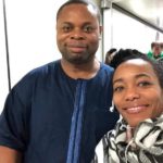 When Franklin Cudjoe met Zanetor Rawlings Franklin Cudjoe and Zanetor Agyeman-Rawlings.