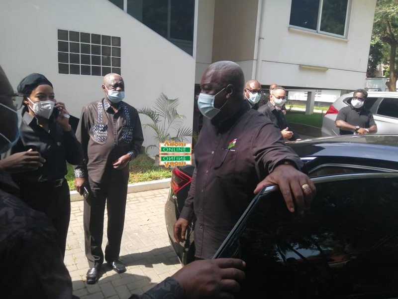 NDC visit Rawlings residence