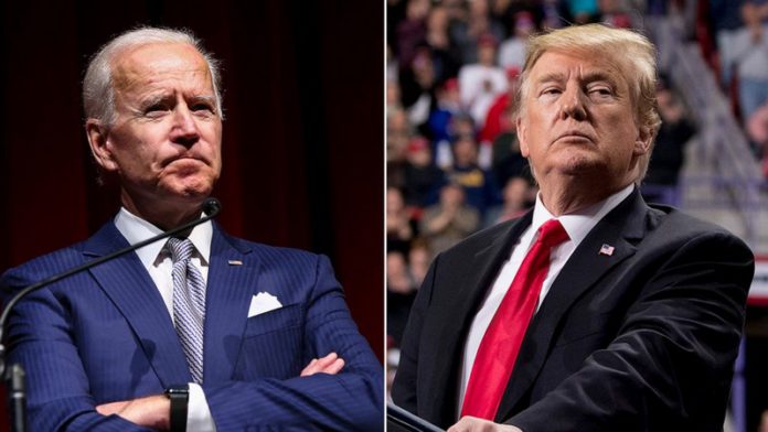 Joe Biden and Donald Trump