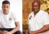 John Mahama and son Sharaf