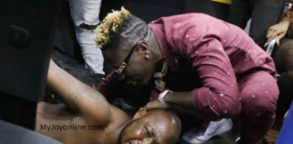 Shatta Wale and the SM 'trotro' driver