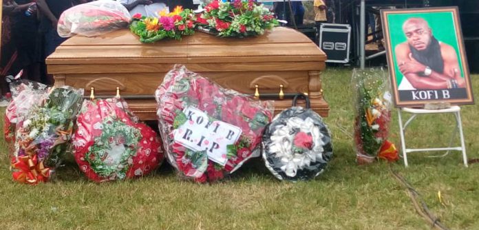 Photos and videos from Kofi B's funeral