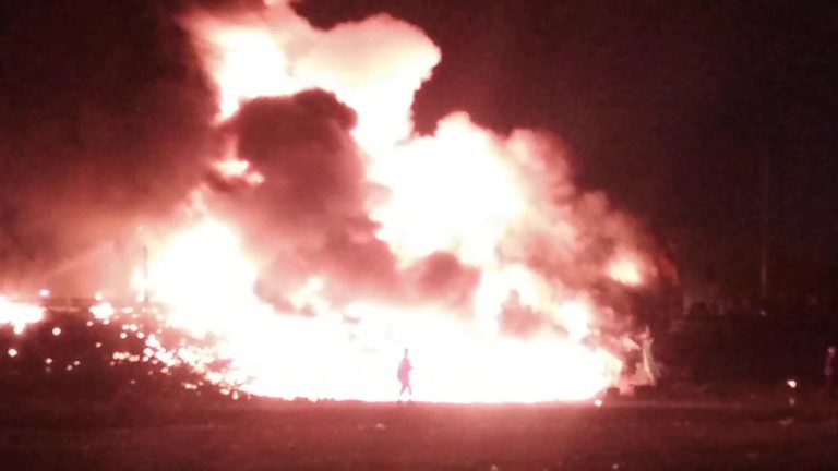 Fire guts nursery school, shop at Madina [Video]