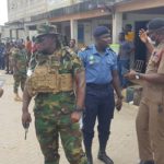 Traffic on some major roads as security services embark on route march