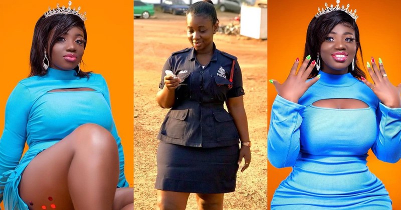 Meet Ghana’s curviest policewoman Photos.