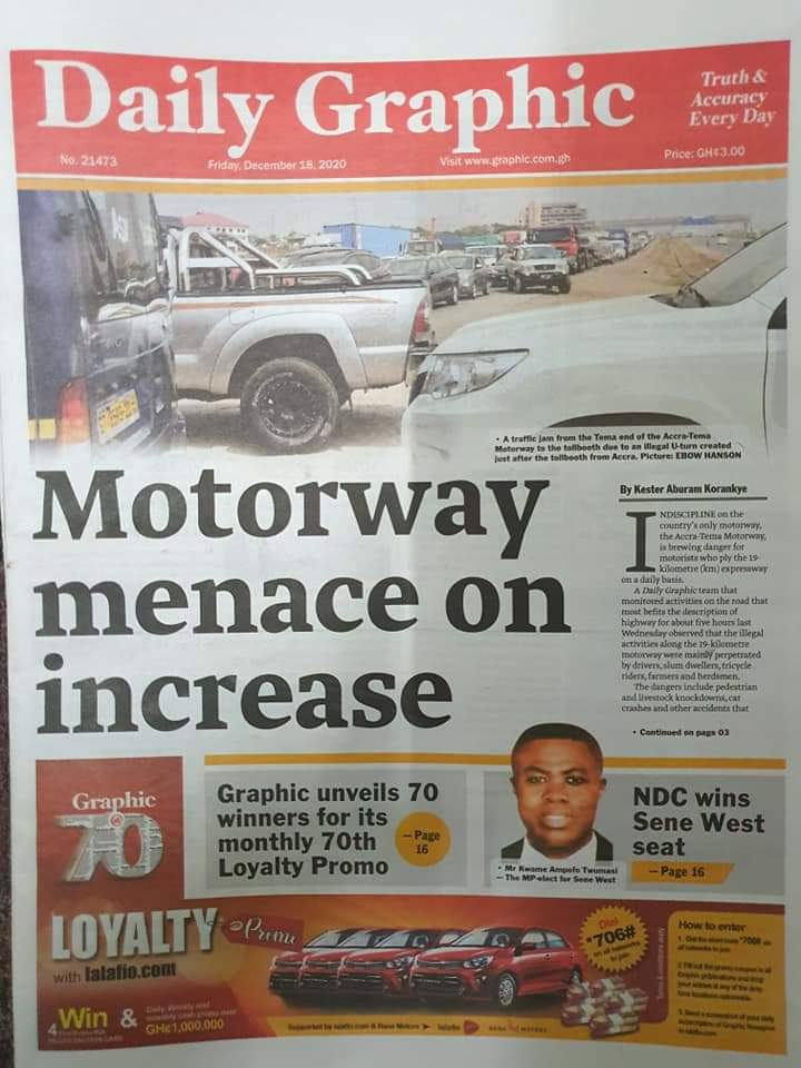 Newspaper Headlines: Friday, December 18, 2020 1 131937156 10158658924586508 2336286335944385371 n