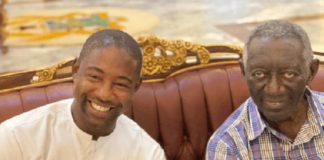 Dr Bernard Okoe-Boye and John Agyekum Kufuor