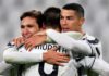 Juventus celebrate scoring against Dynamo Kiev Image credit: Getty Images