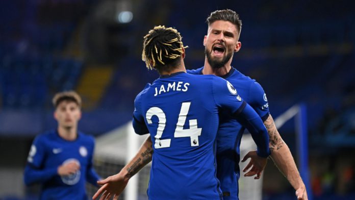 Olivier Giroud celebrates Image credit: Getty Images