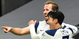 Harry Kane and Son Heung-min celebrate Image credit: Getty Images