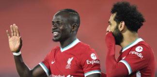 Sadio Mane celebrates Image credit: Getty Images