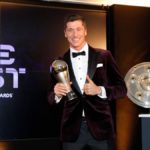 Lewandowski scoops FIFA’s ‘The Best’ award ahead of Messi and Ronaldo Robert Lewandowski of FC Bayern Muenchen poses after winning the FIFA Men's Player 2020 trophy during the FIFA The BEST Awards ceremony on December 17, 2020 in Munich, Germany. Image credit: Getty Images