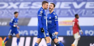 Vardy, Maddison - Leicester City-Manchester United - Premier League 2020/2021 - Getty Images Image credit: Getty Images