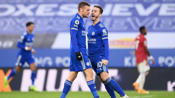 Vardy, Maddison - Leicester City-Manchester United - Premier League 2020/2021 - Getty Images Image credit: Getty Images