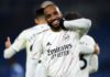 Alexandre Lacazette celebrates Image credit: Getty Images