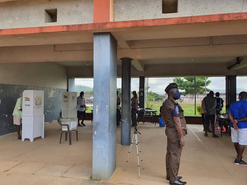Nsawam prisons inmates vote
