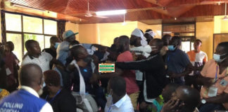 Fight breaks out at Okaikwei Central Collation Centre Election 2020