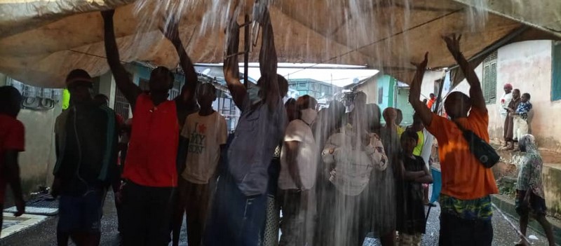 Rains disrupt counting of ballot papers in Tafo