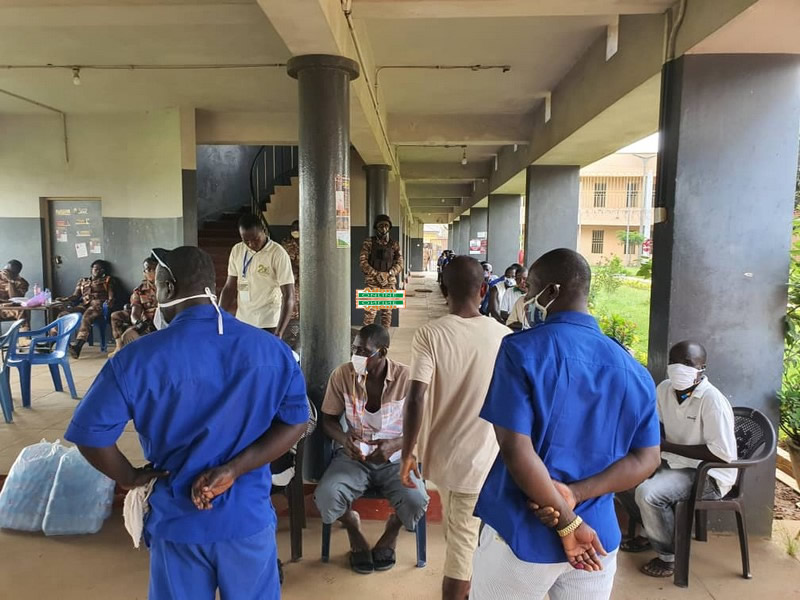 Nsawam prisons inmates vote