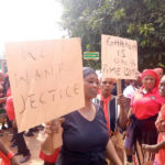 NDC women protest