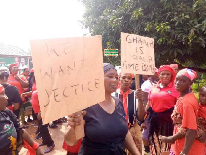 NDC women protest