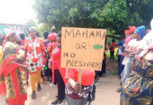 NDC women protest