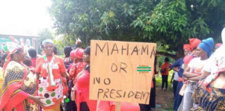 NDC women protest