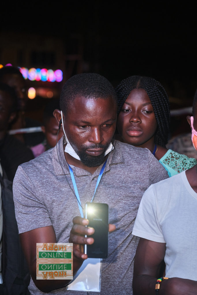 Party official observes elections at Ayawaso West 