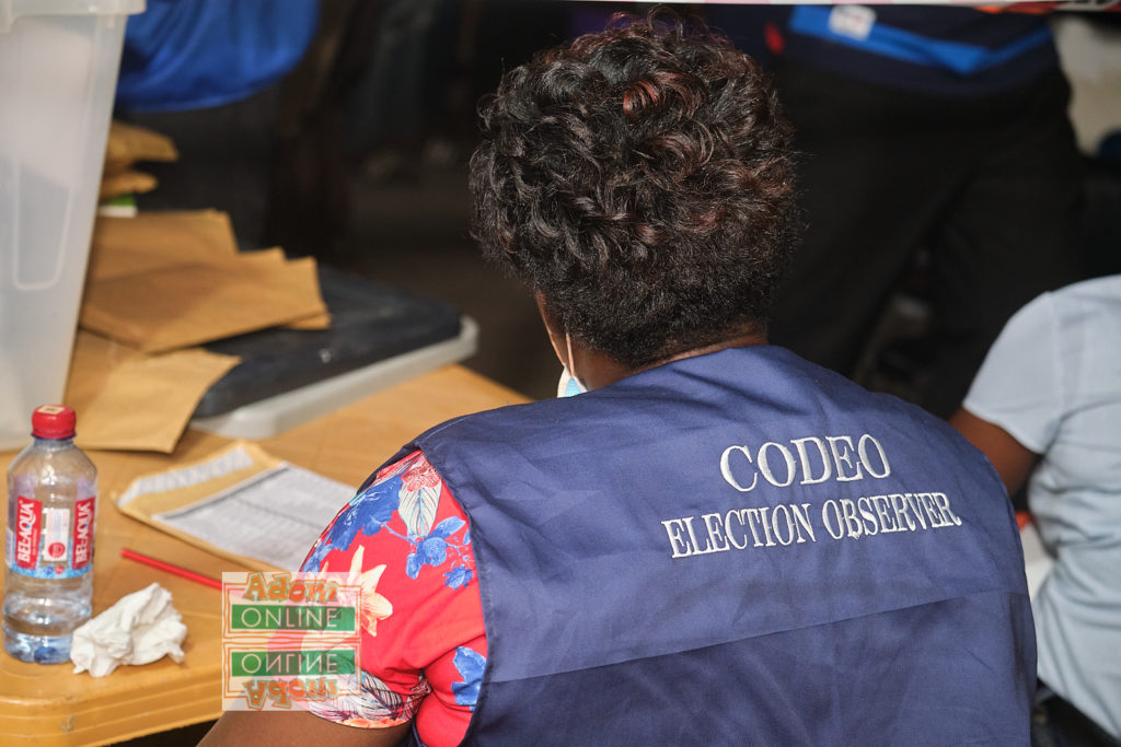 CODEO Election Observer at Ayawaso West Wuogon