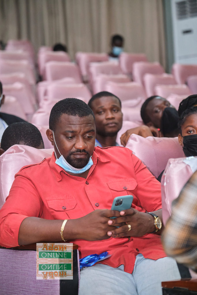 MP aspirant John Dumelo spotted at Ayawaso West Wuogon