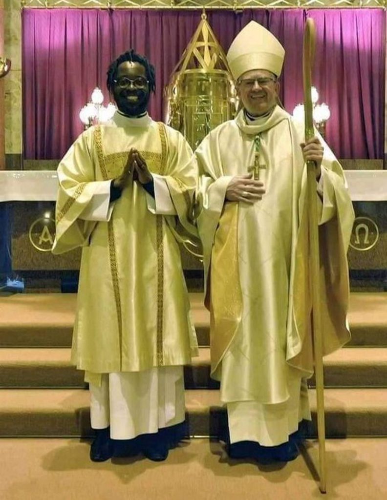 Catholic Church ordains man with dreadlocks, tattoos as priest [Photos] - Adomonline.com