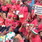 NDC women protest