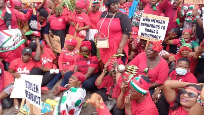 NDC women protest