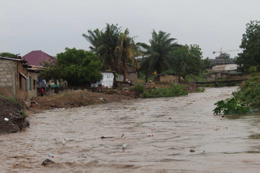 10-minutes downpour almost floods Dome residents - Photo by Patience Korkor Hesse / Adom News