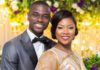 Jonathan Mensah and wife