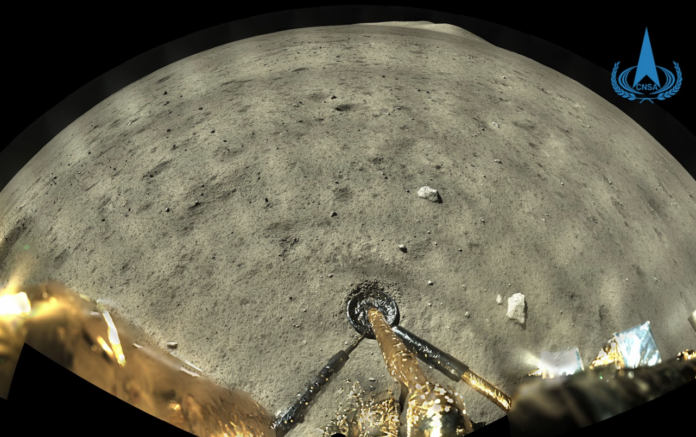 China’s Chang’e-5 mission successfully touched down on the Moon Tuesday