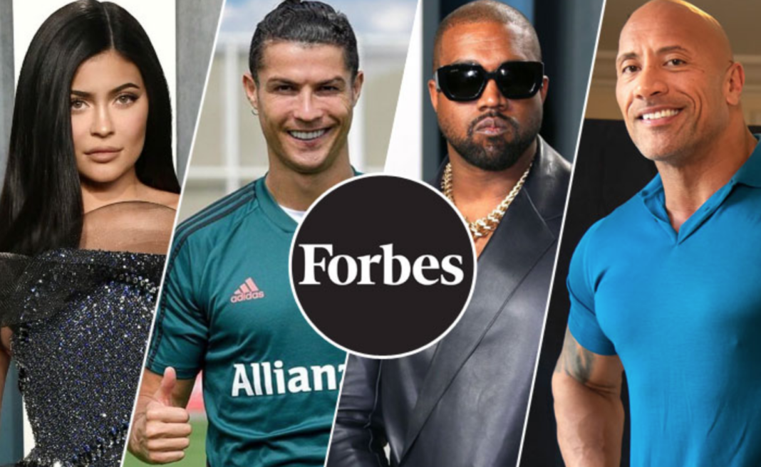 The 10 highest-paid celebrities of 2020 - Adomonline.com